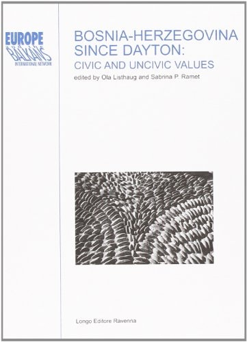 Bosnia-Herzegovina Since Dayton Civic and Uncivic Values