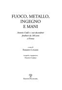 Fuoco, metallo, ingegno e mani: Antonio Ciulli e i suoi discendenti fonditori da 100 anni a Firenze