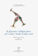 Il glossario "Adipiscitur" nel codice Sankt Gallen 908