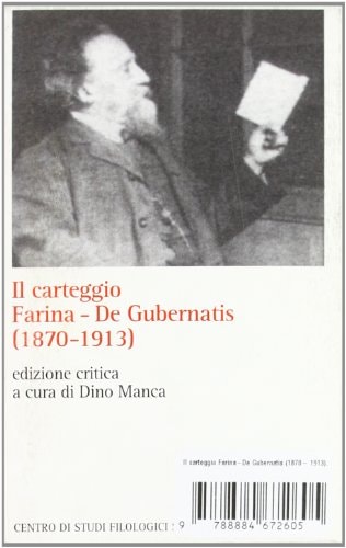 Il carteggio Farina De Gubernatis (1870 - 1913)