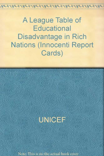 Educational Disadvantage in Rich Nations