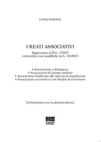 I reati associativi
