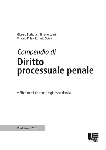 Compendio di diritto processuale penale