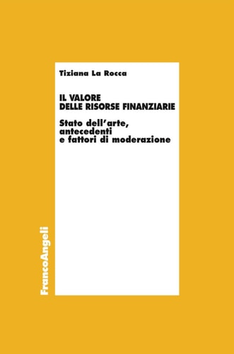 Il valore delle risorse finanziarie stato dell'arte, antecedenti e fattori di moderazione