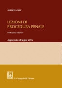 Lezioni di procedura penale