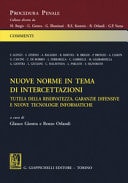Nuove norme in tema di intercettazioni