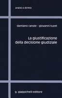 La giustificazione della decisione giudiziale