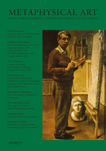 Metaphysical Art The De Chirico Journals