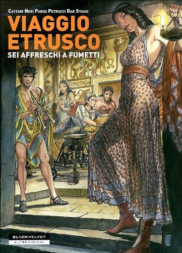 Viaggio etrusco sei affreschi a fumetti