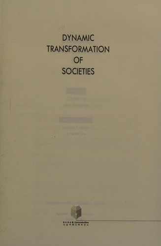 Dynamic transformation of societies