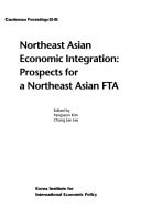 Building a Northeast Asian Economic Community