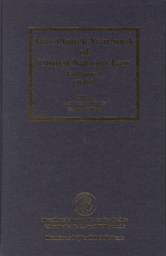 Max Planck Yearbook of United Nations Law