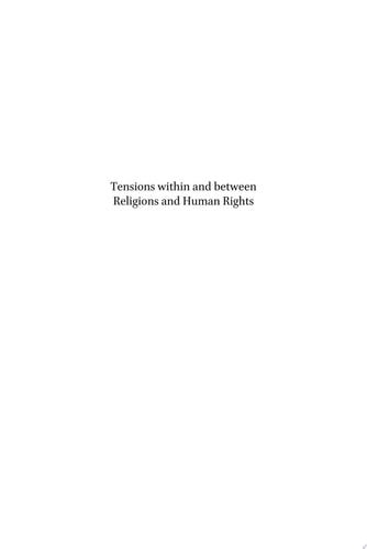 Tensions within and between Religions and Human Rights