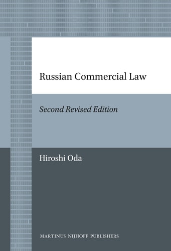 Russian Commercial Law Second Edition