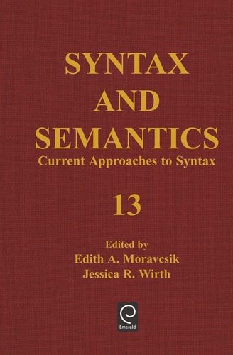 Current Approaches to Syntax