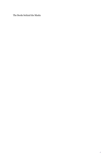 The Books behind the Masks Sources of Warfare Leadership in Ancient Egypt. Ancient Warfare Series Volume 4