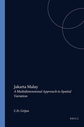 Jakarta Malay - A Multidimensional Approach to Spatial Variation, Part I