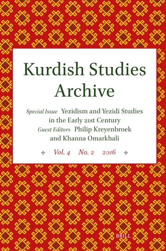 Kurdish Studies Archive Vol. 4 No. 2 2016. Special Issue: Yezidism and Yezidi Studies in the Early 21st Century