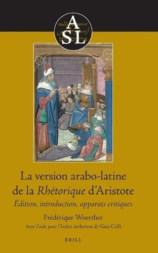 La Version Arabo-latine de la Rh Torique D Aristote