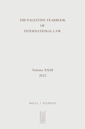The Palestine Yearbook of International Law (2022)