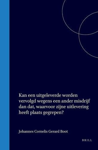 Kan een uitgeleverde worden vervolgd wegens een ander misdrijf dan dat, waarvoor zijne uitlevering heeft plaats gegrepen?