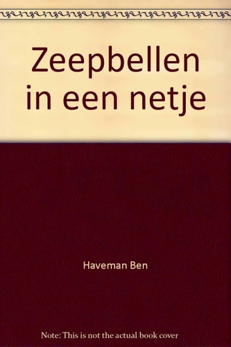 Zeepbellen in een netje