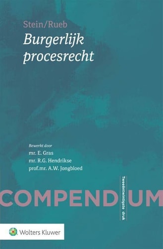 Compendium van het burgerlijk procesrecht