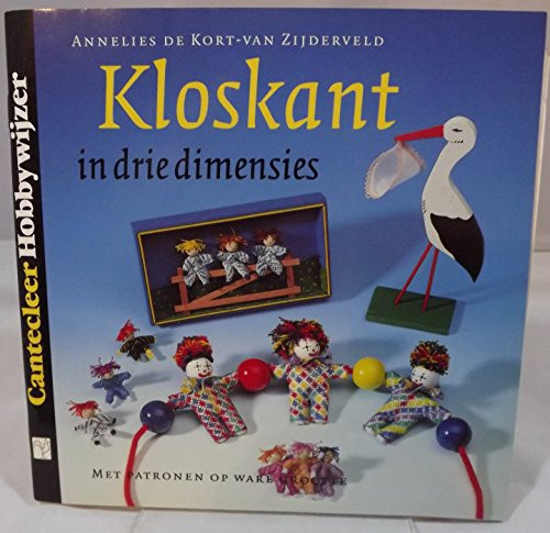 Kloskant in drie dimensies met patronen op ware grootte