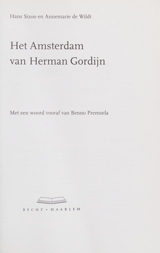 Het Amsterdam van Herman Gordijn