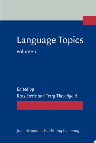 Language Topics Essays in honour of Michael Halliday