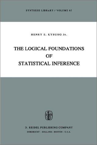 The Logical Foundations of Statistical Interference (Synthese Library)