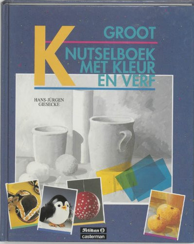 Groot knutselboek met kleur en verf