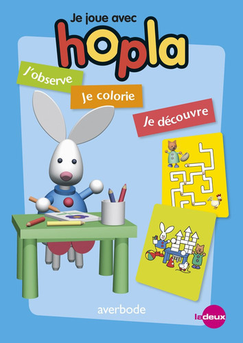 Je joue avec Hopla - j'observe, je colorie, je découvre