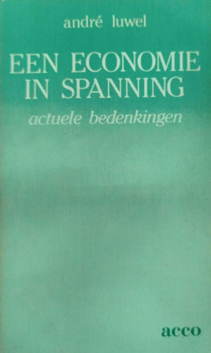 Een economie in spanning: Actuele bedenkingen (Dutch Edition)
