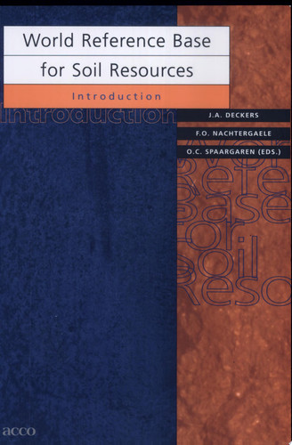 World Reference Base for Soil Resources Introduction