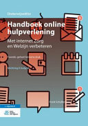 Handboek online hulpverlening met internet Zorg en Welzijn verbeteren