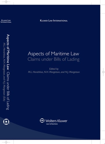 Aspects of Maritime Law Claims Under Bills of Lading