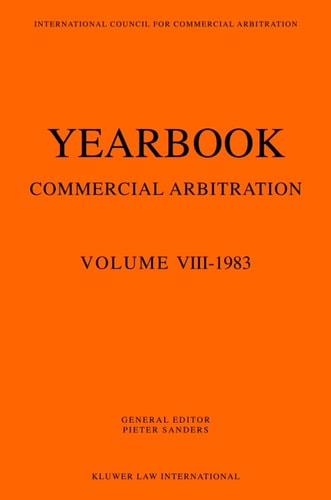Yearbook Commercial Arbitration Volume VIII