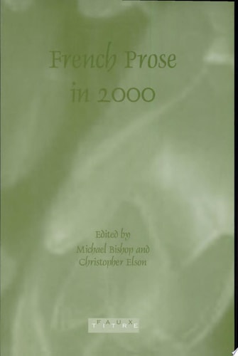 French prose in 2000