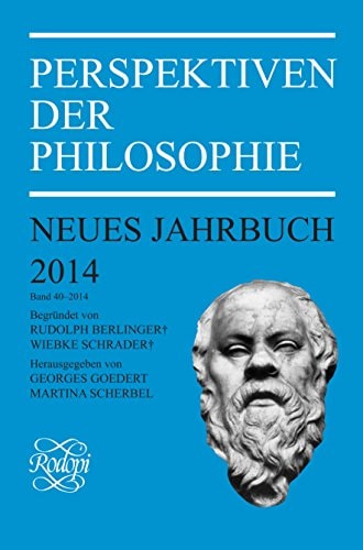 Perspektiven der Philosophie Neues Jahrbuch. Band 40 - 2014