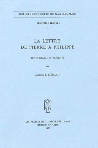 La Lettre de Pierre a Philippe