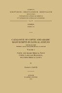 Catalogue of Coptic and Arabic Manuscripts in Dayr Al-Suryān