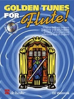 GOLDEN TUNES FOR FLUTE FLUTE TRAVERSIERE +CD