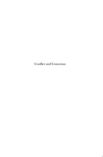 Conflict and Consensus A study of values and attitudes in the Republic of Ireland and Northern Ireland