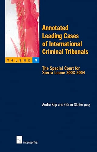 The Special Court for Sierra Leone 2003-2004
