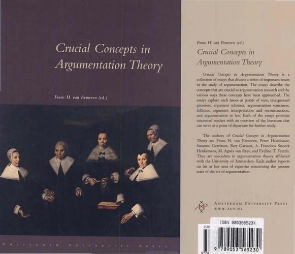 Crucial Concepts in Argumentation Theory