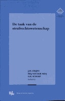 De taak van de strafrechtswetenschap