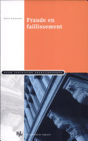 Fraude en faillissement