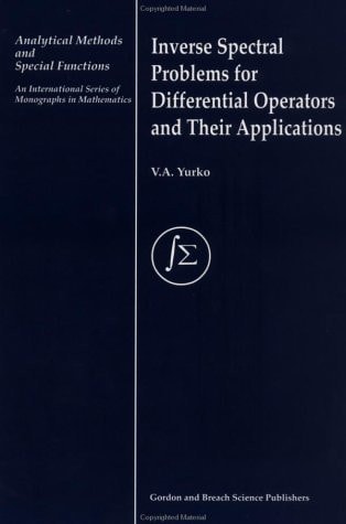Inverse Spectral Problems for Linear Differential Operators and Their Applications