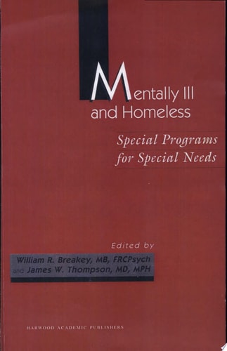Mentally Ill and Homeless Special Programs for Special Needs